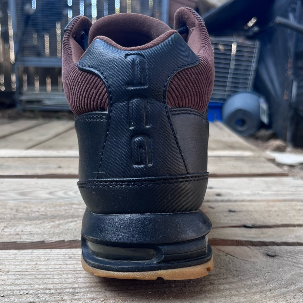 Nike Air Max Goadome SE 2021 Black/Brown ACG Leather Boots men’s sz 11 - Picture 4 of 13